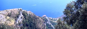sea view of amalfi coast